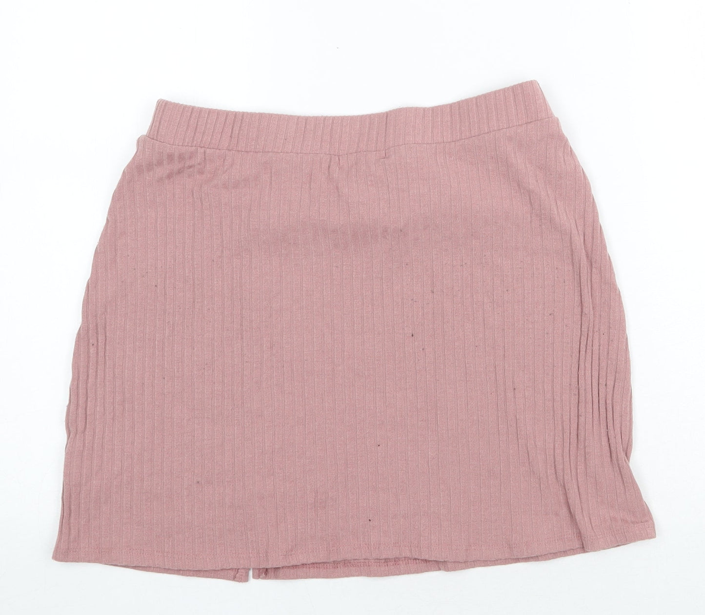 Primark Womens Pink Polyester Bandage Skirt Size M