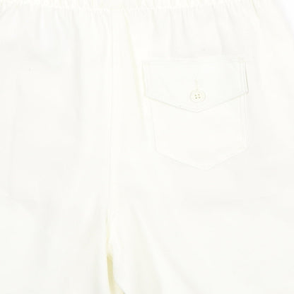 Marks and Spencer Womens Ivory Polyester Culotte Shorts Size 6 Regular Pull On