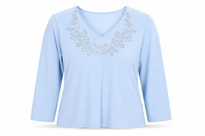 Womens UK Size 16 Berketex Blue Basic Blouse