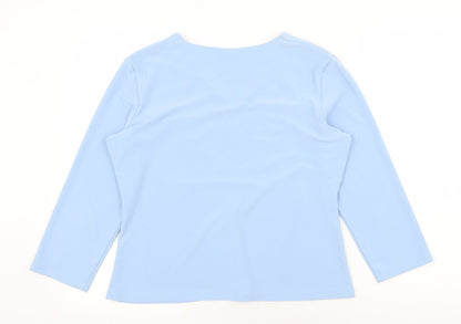 Womens UK Size 16 Berketex Blue Basic Blouse