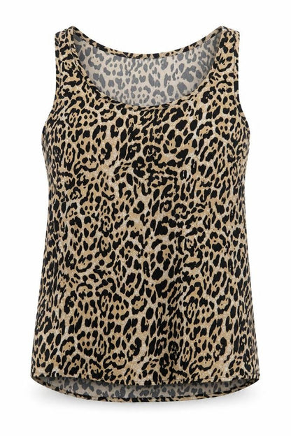 Womens UK Size 8 Atmosphere Beige Basic Tank