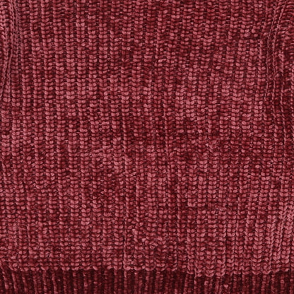 George Womens Red Round Neck Polyester Pullover Jumper Size M