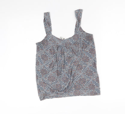 Womens UK Size 10 Monsoon Multicoloured Basic Tank