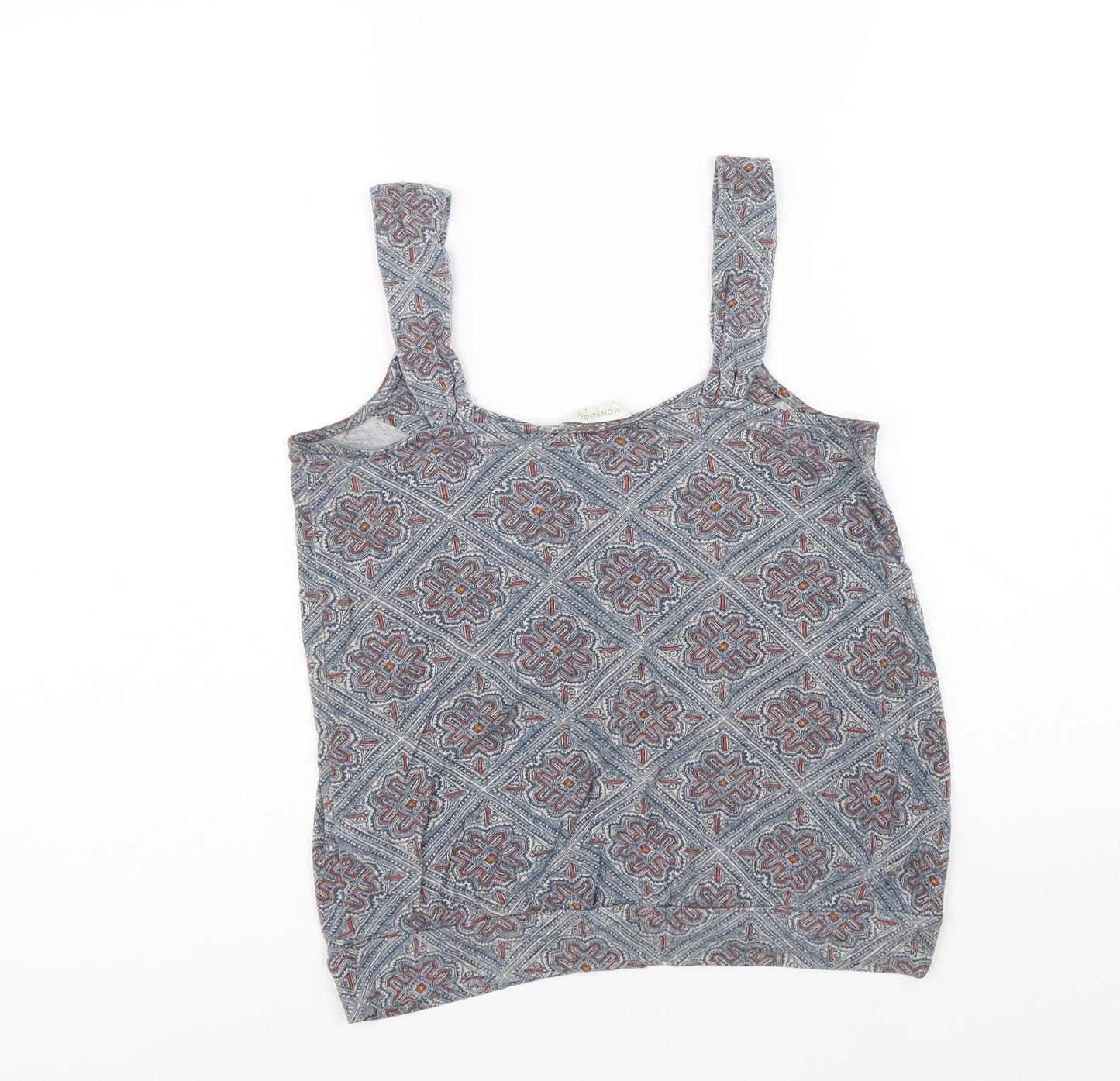 Womens UK Size 10 Monsoon Multicoloured Basic Tank