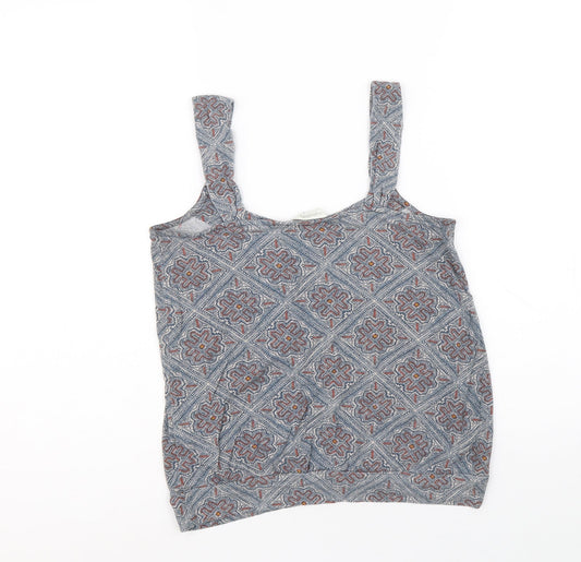 Womens UK Size 10 Monsoon Multicoloured Basic Tank