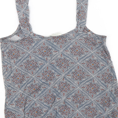 Womens UK Size 10 Monsoon Multicoloured Basic Tank