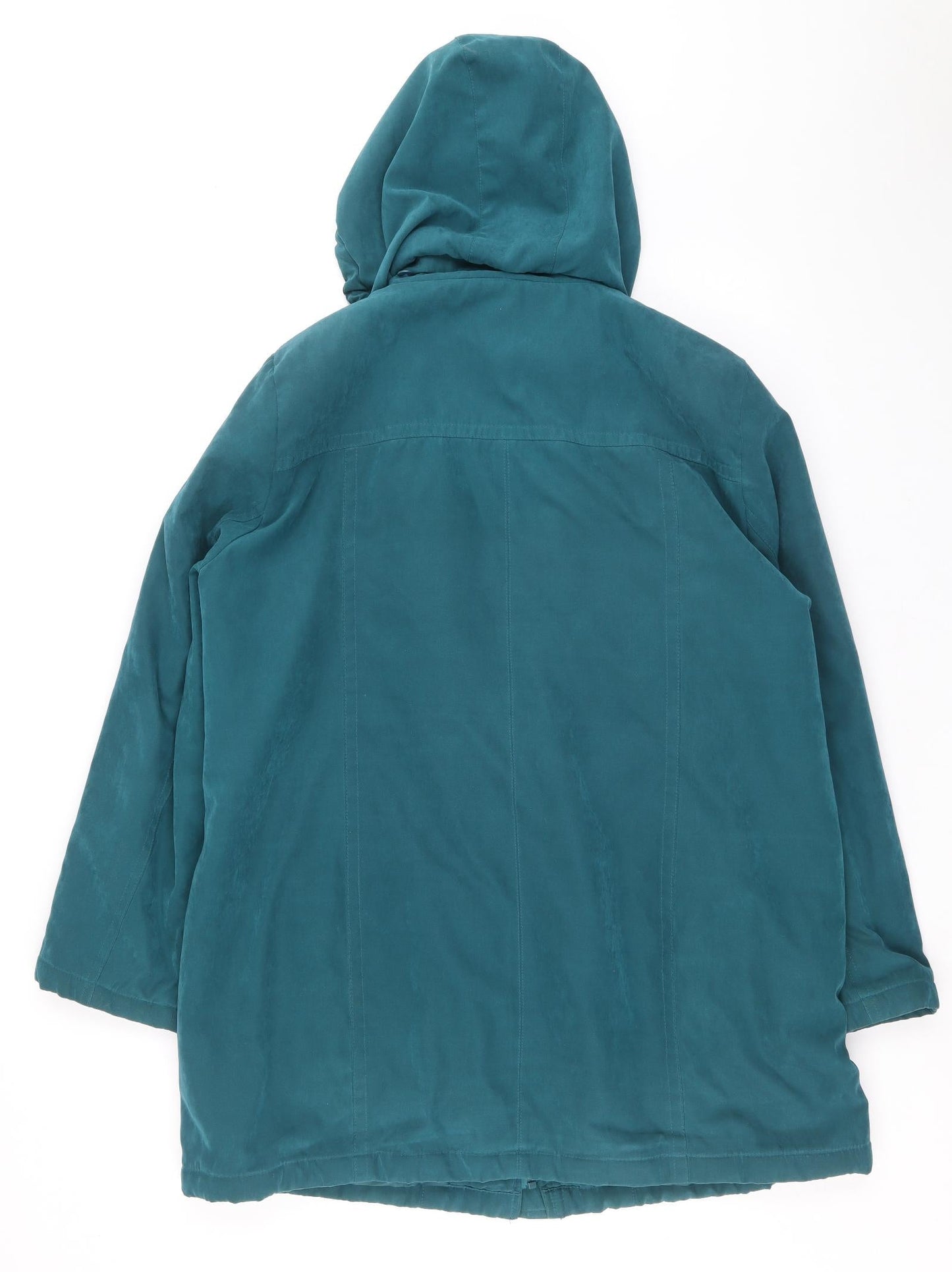 Womens UK Size M Bonmarche Blue Overcoat
