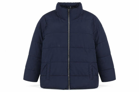 Womens UK Size 18 Love Coats Blue Quilted Coat