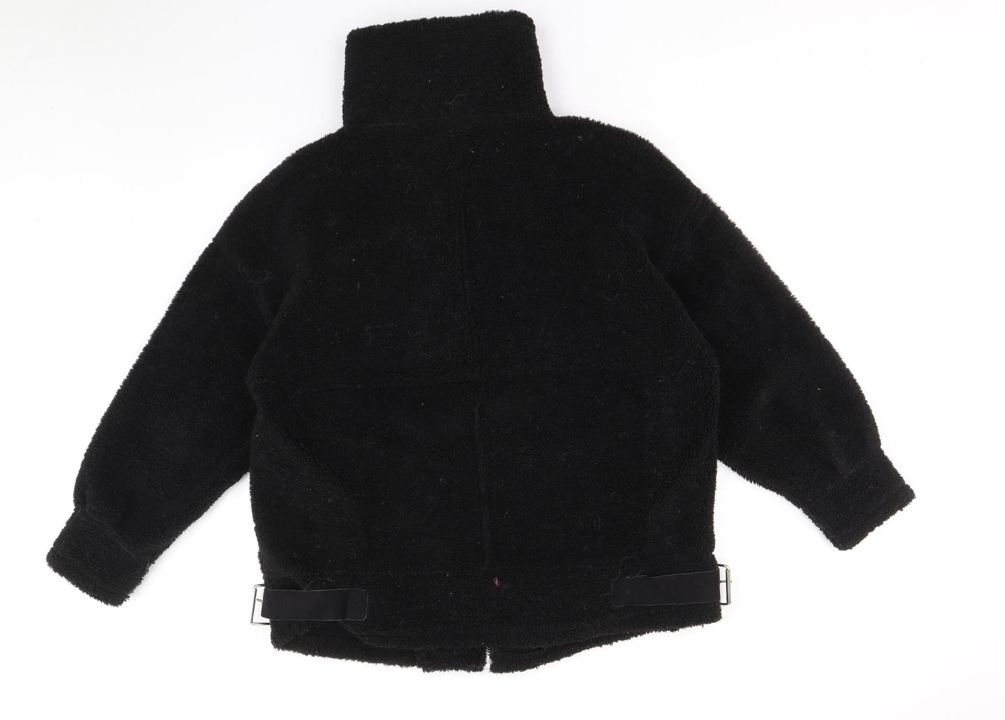 Missguided Womens Black Jacket Size 8 Zip