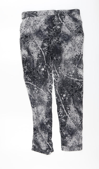 Womens UK Size 12 Topshop Regular Fit  Grey Trousers