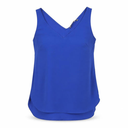 Womens UK Size 8 Principles Blue Basic Tank