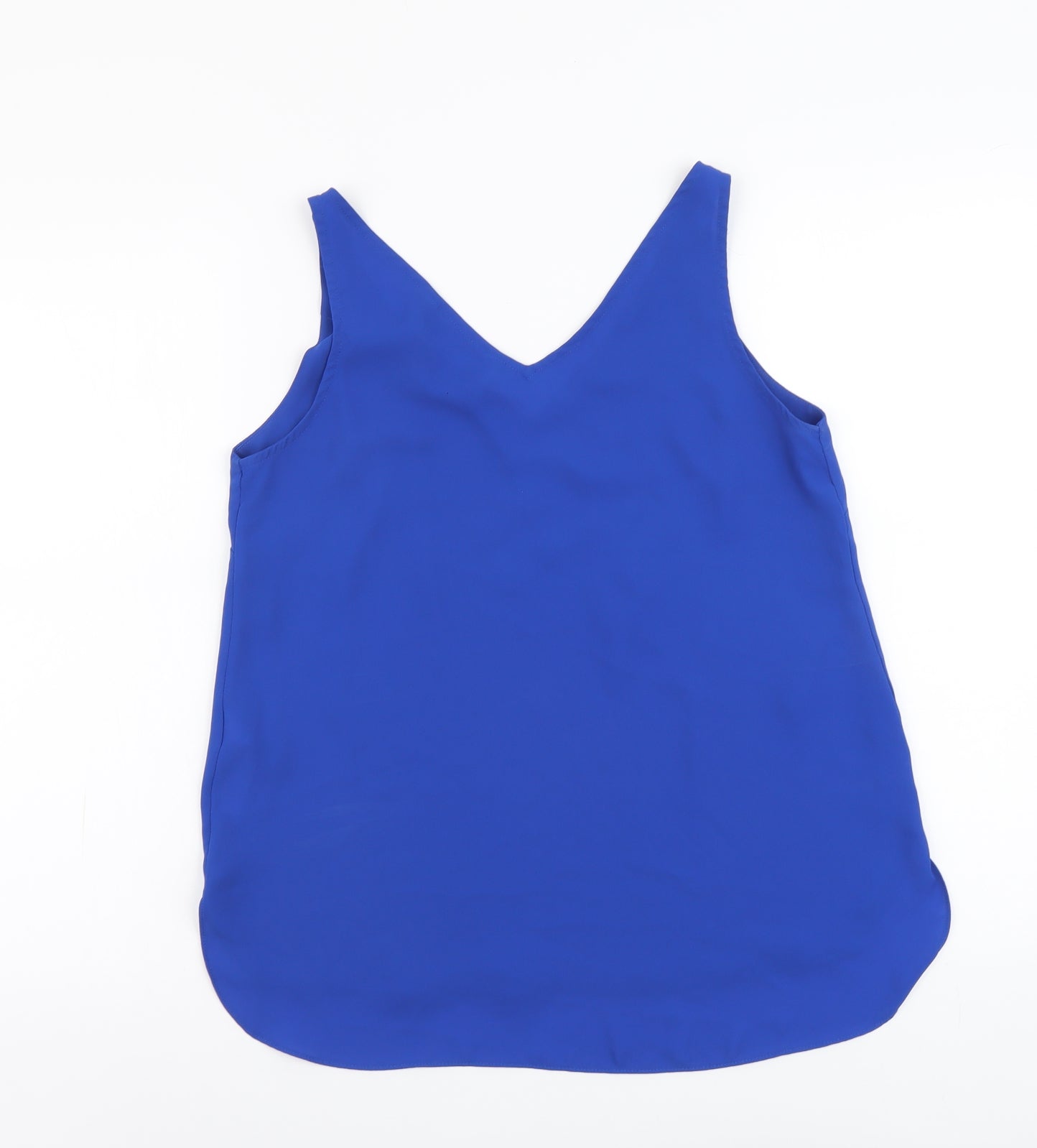 Womens UK Size 8 Principles Blue Basic Tank