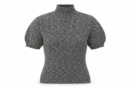 Womens UK Size M Planet Grey Basic T-Shirt