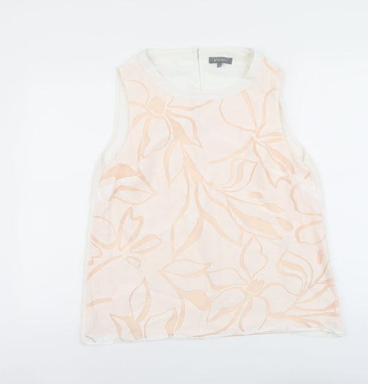 Womens UK Size 16 Principles Pink Basic Tank