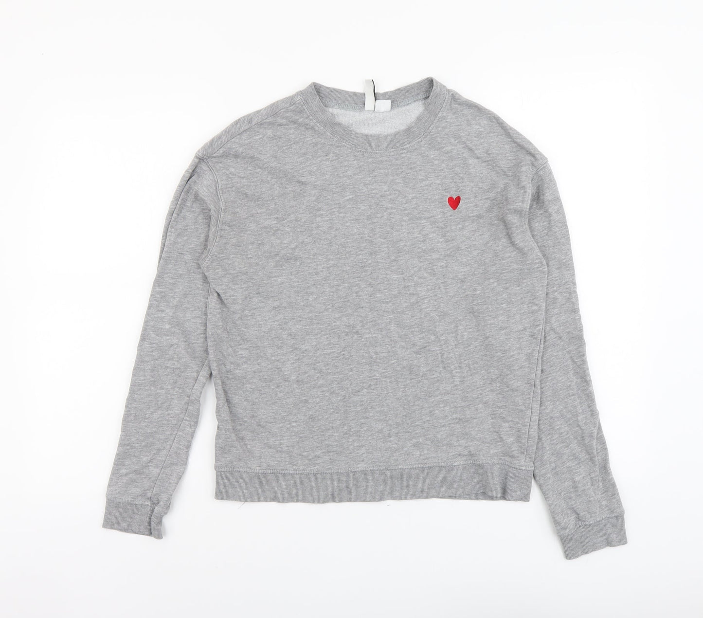 Mens UK Size S H&M Grey Pullover Sweatshirt