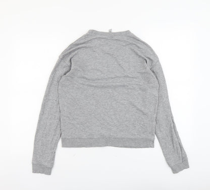 Mens UK Size S H&M Grey Pullover Sweatshirt