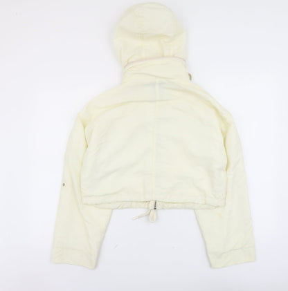 Pull&Bear Womens Yellow Jacket Size XS Zip