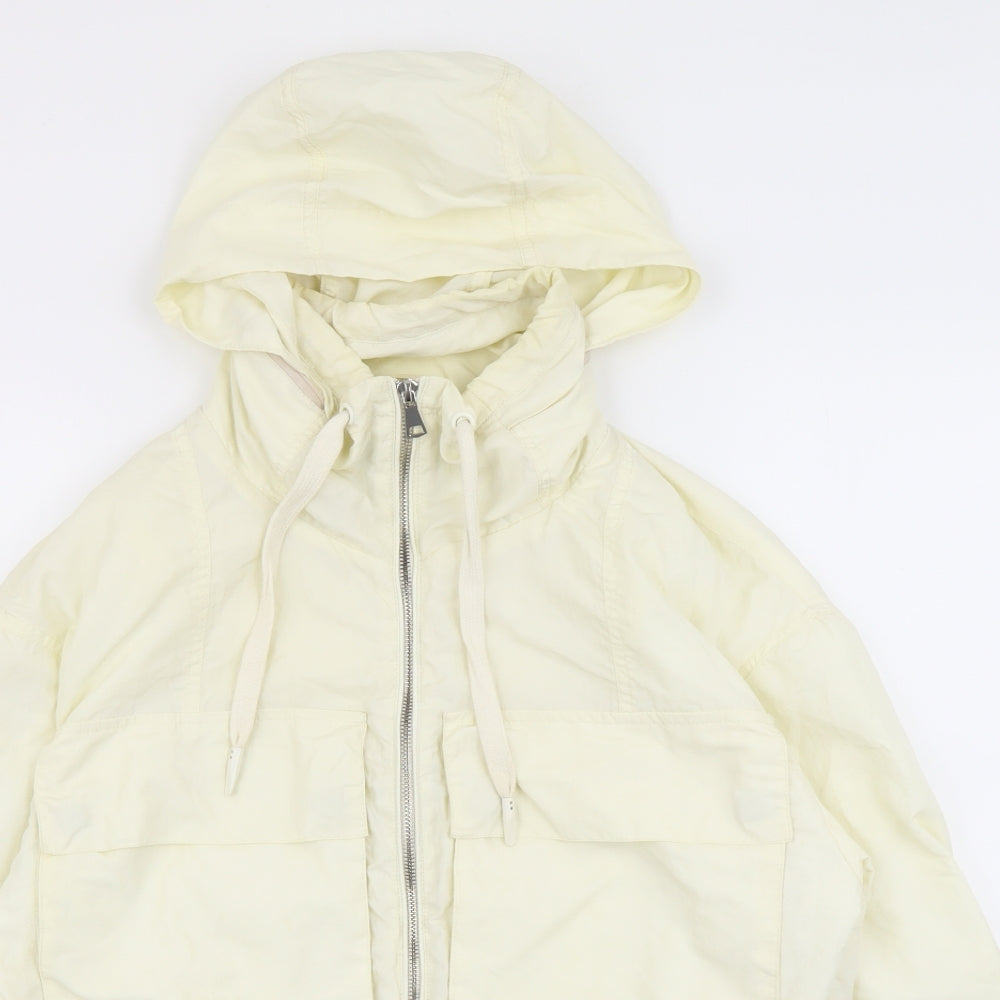 Pull&Bear Womens Yellow Jacket Size XS Zip