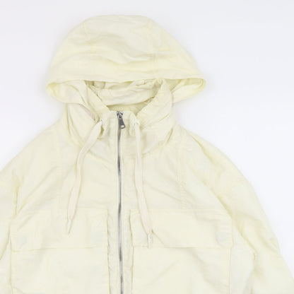 Pull&Bear Womens Yellow Jacket Size XS Zip