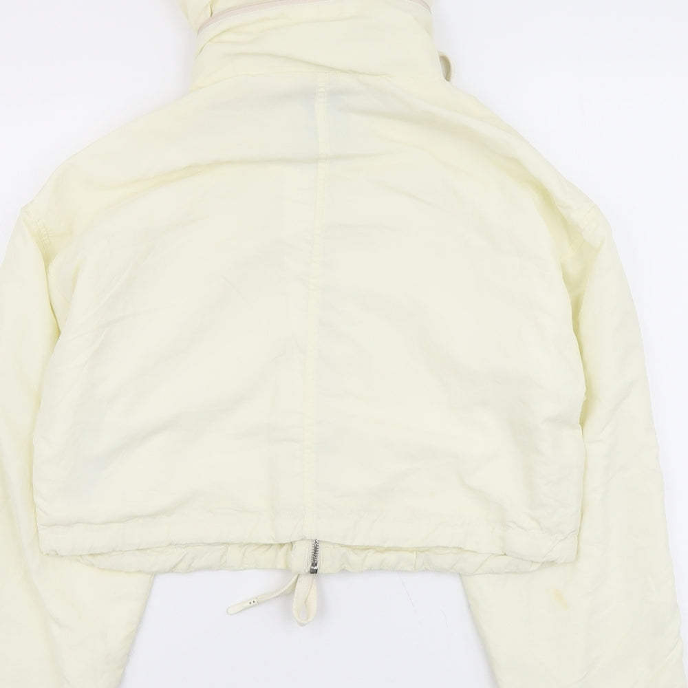 Pull&Bear Womens Yellow Jacket Size XS Zip