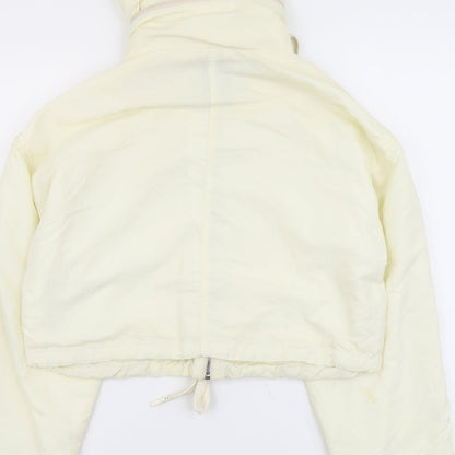 Pull&Bear Womens Yellow Jacket Size XS Zip