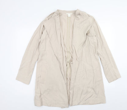 H&M Womens Beige Jacket Size 12