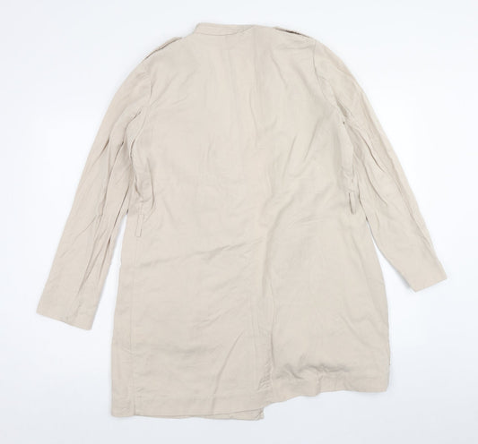 H&M Womens Beige Jacket Size 12