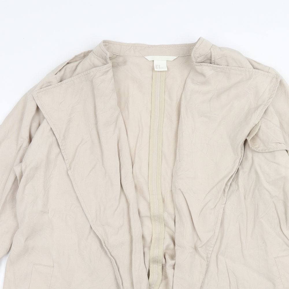 H&M Womens Beige Jacket Size 12