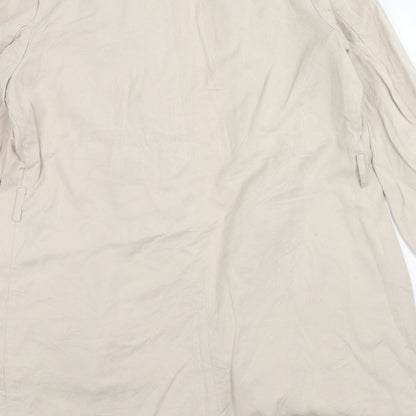 H&M Womens Beige Jacket Size 12