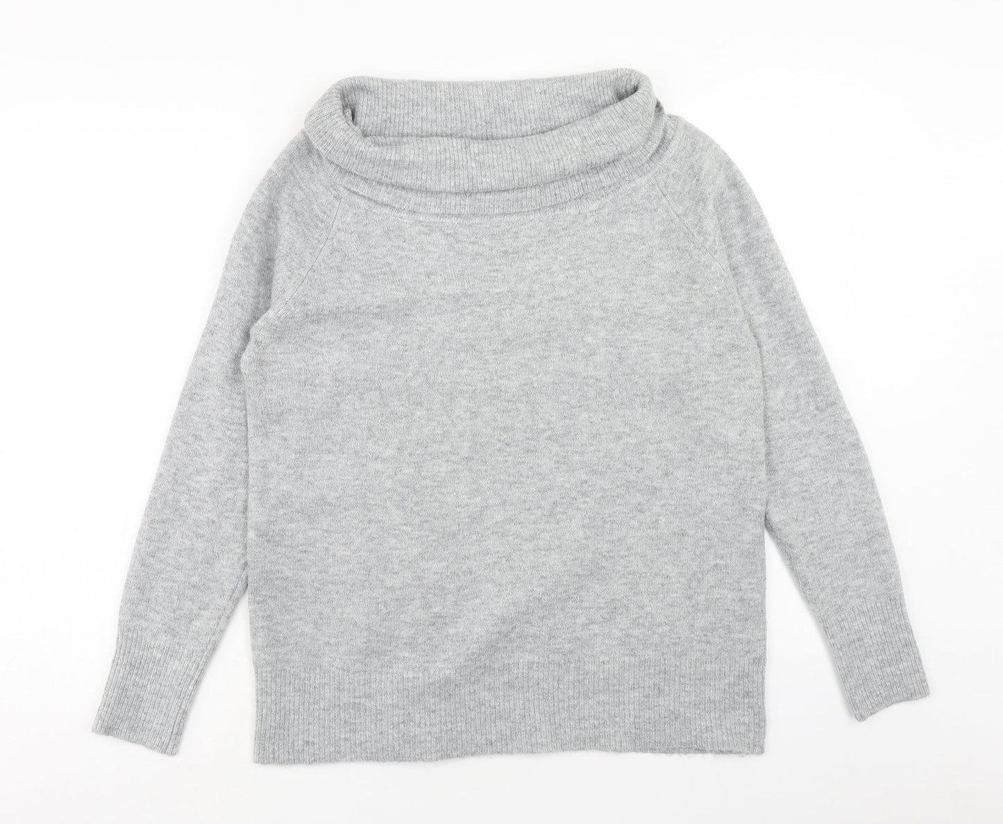 Womens UK Size 16 Red Herring Grey Pullover Jumper