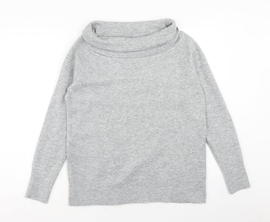 Womens UK Size 16 Red Herring Grey Pullover Jumper