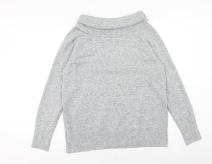 Womens UK Size 16 Red Herring Grey Pullover Jumper