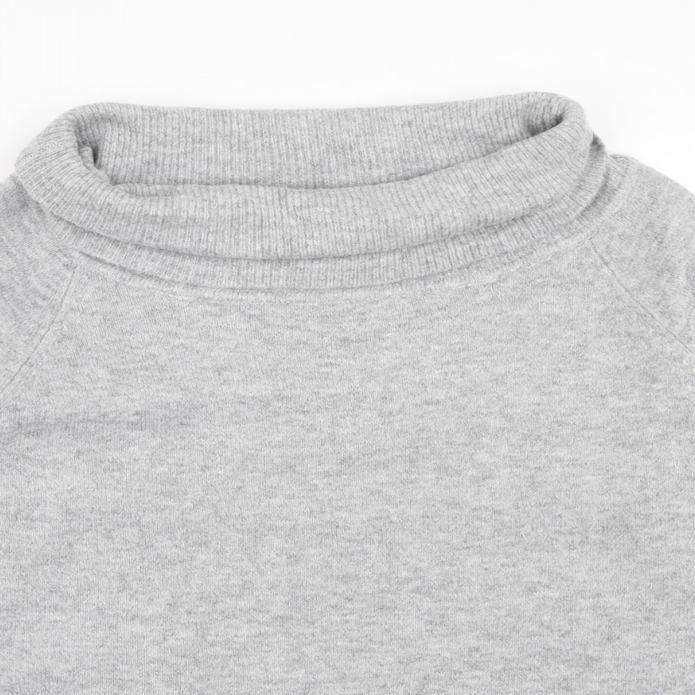 Womens UK Size 16 Red Herring Grey Pullover Jumper