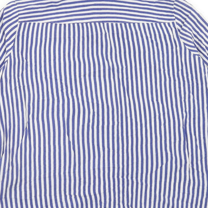 Womens UK Size 6 H&M Blue Basic Blouse