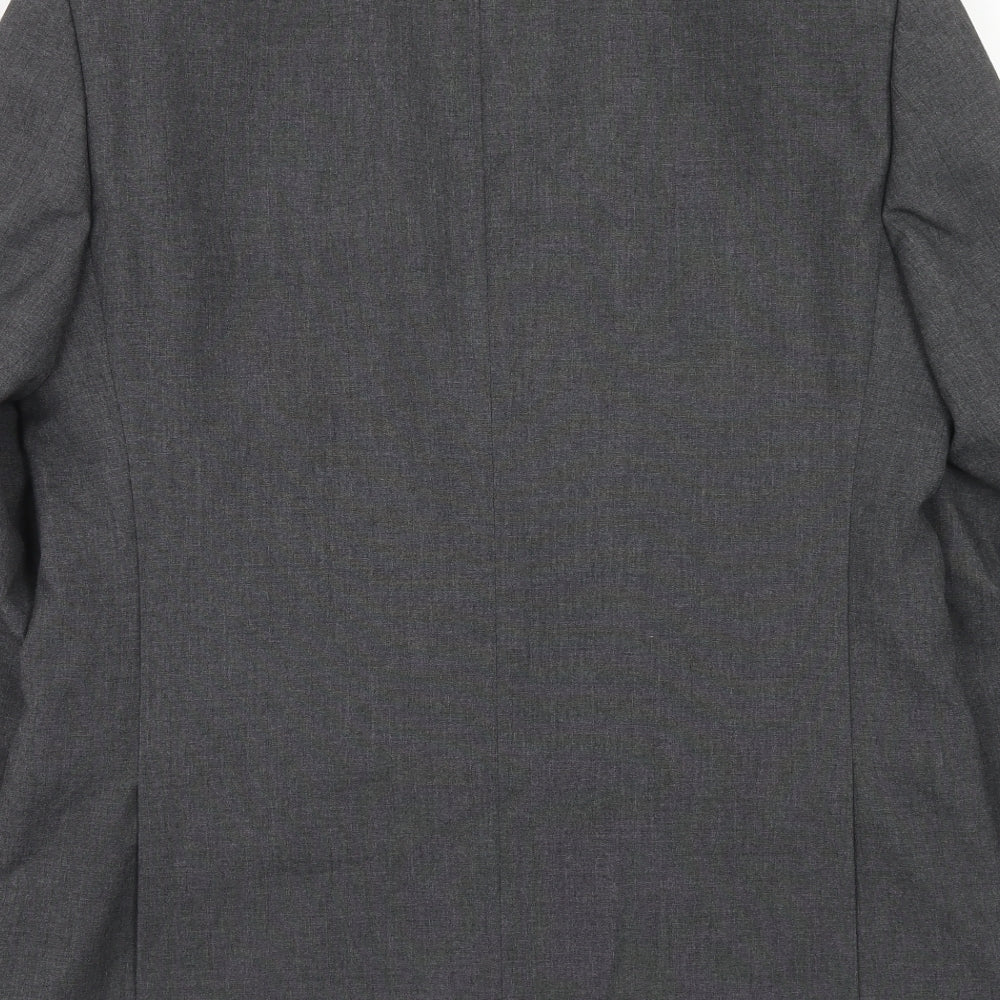 Mens UK Size 40 Marks and Spencer Regular Grey Suit Jacket