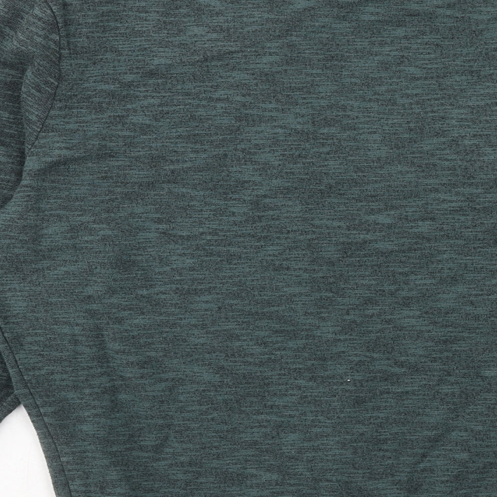 Mens UK Size S River Island Green Pullover Sweatshirt