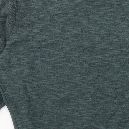 Mens UK Size S River Island Green Pullover Sweatshirt