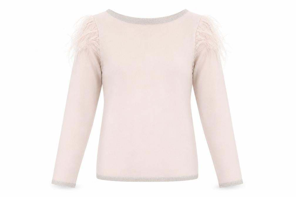 Womens UK Size 8 Coast Pink Pullover Jumper