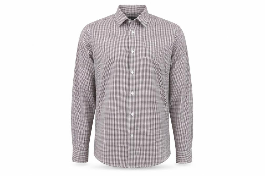 Mens UK Size M Primark Purple  Button-Up Long Sleeve Casual Shirt