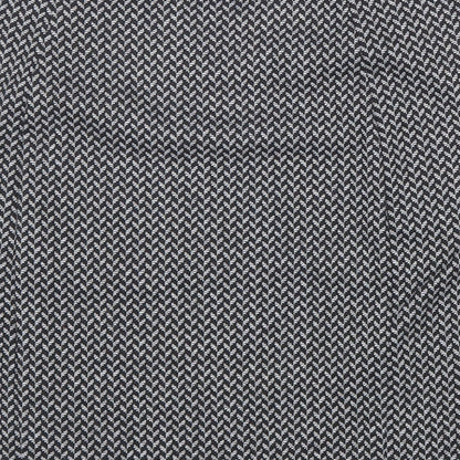 Papaya Womens Black Herringbone Polyester Straight & Pencil Skirt Size 10