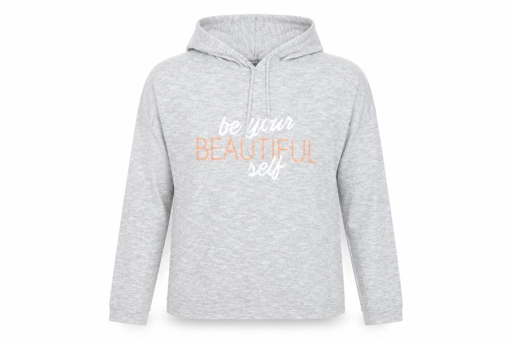 Womens UK Size 8 Papaya Grey Pullover Jumper