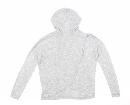 Womens UK Size 8 Papaya Grey Pullover Jumper