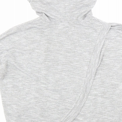 Womens UK Size 8 Papaya Grey Pullover Jumper