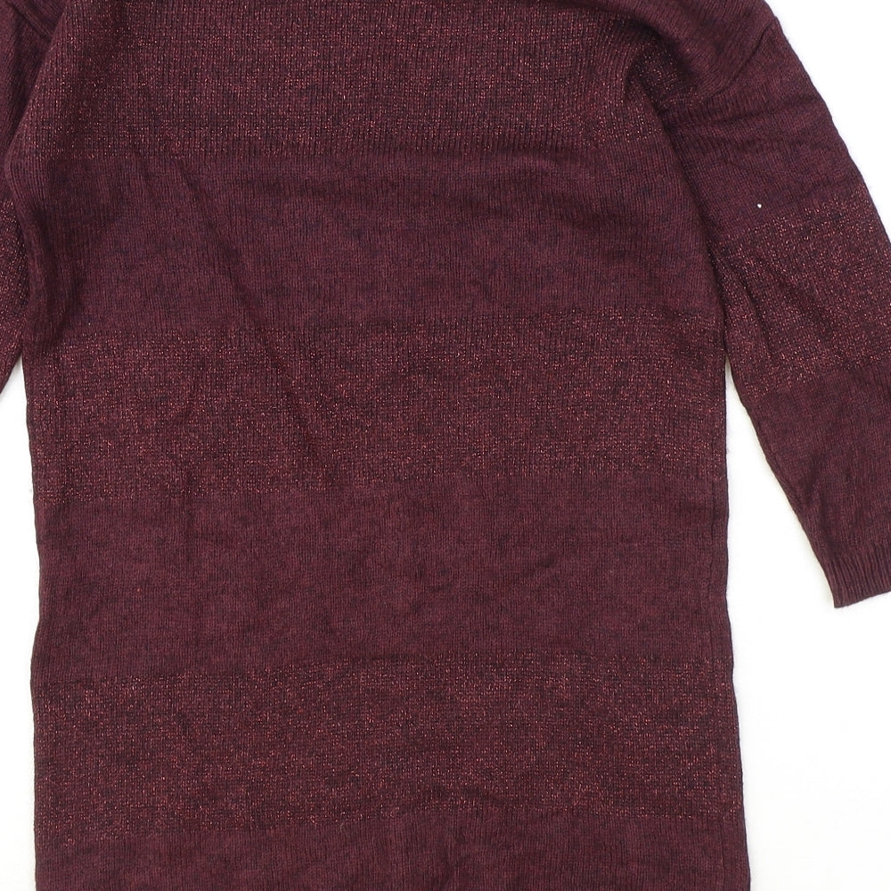 Womens UK Size 8 NEXT Red Pullover Jumper