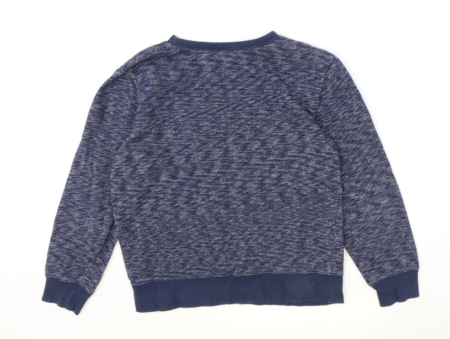 H&M Girls Blue Cotton Pullover Sweatshirt Size 13-14 Years Pullover