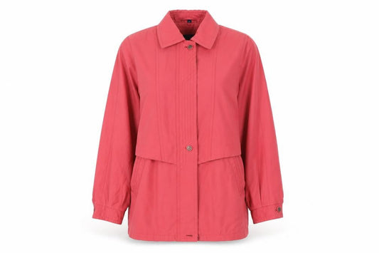 Womens UK Size M Telemac Pink Overcoat