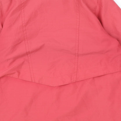 Womens UK Size M Telemac Pink Overcoat