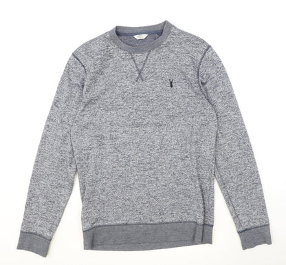 Mens UK Size S NEXT Blue Pullover Sweatshirt
