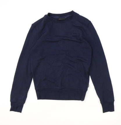 Mens UK Size XS Marks and Spencer Blue Pullover Sweatshirt