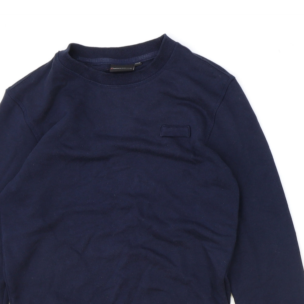 Mens UK Size XS Marks and Spencer Blue Pullover Sweatshirt